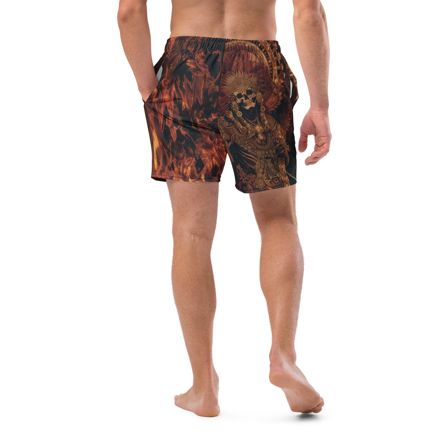 Mictlāntēcutli - Men's swim trunks