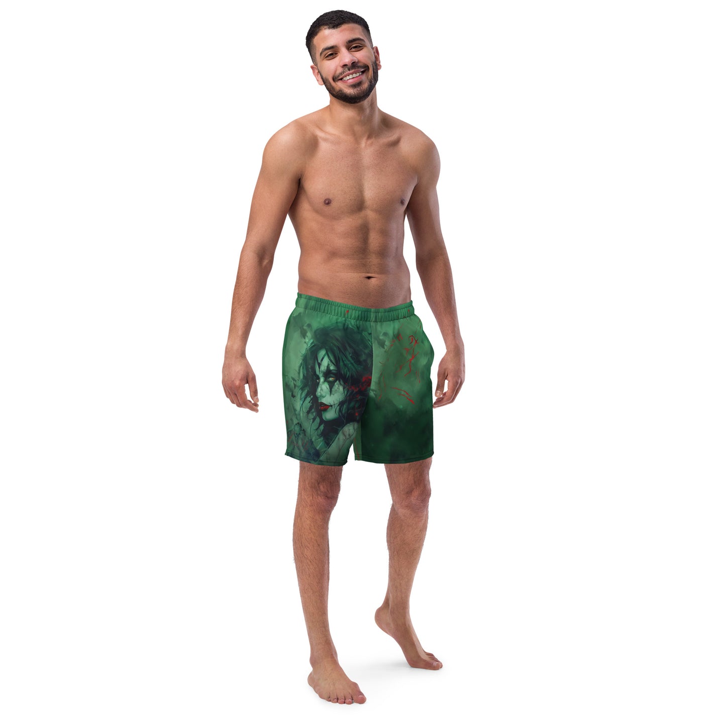 Grüner Kuss - Men's swim trunks