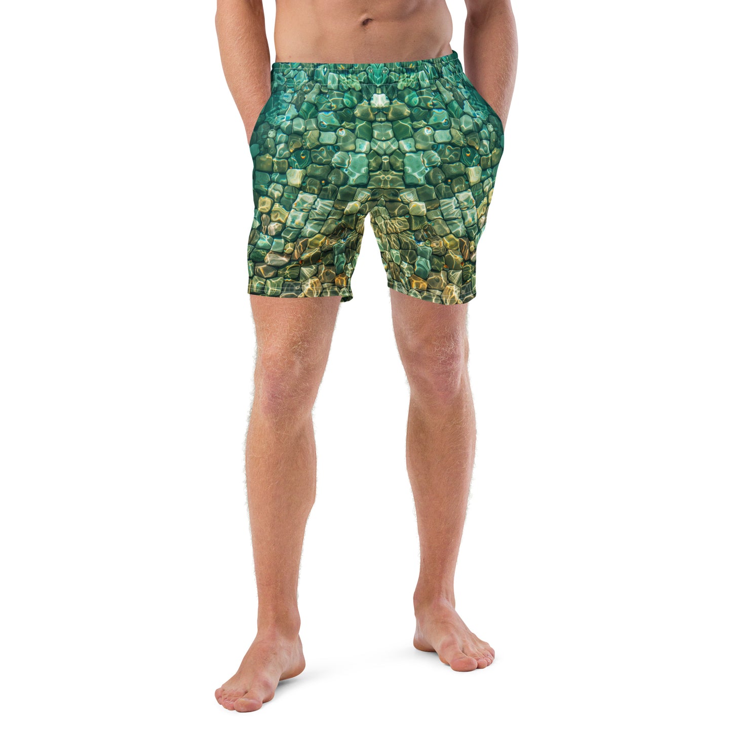 Pool Mosaic - Men's swim trunks