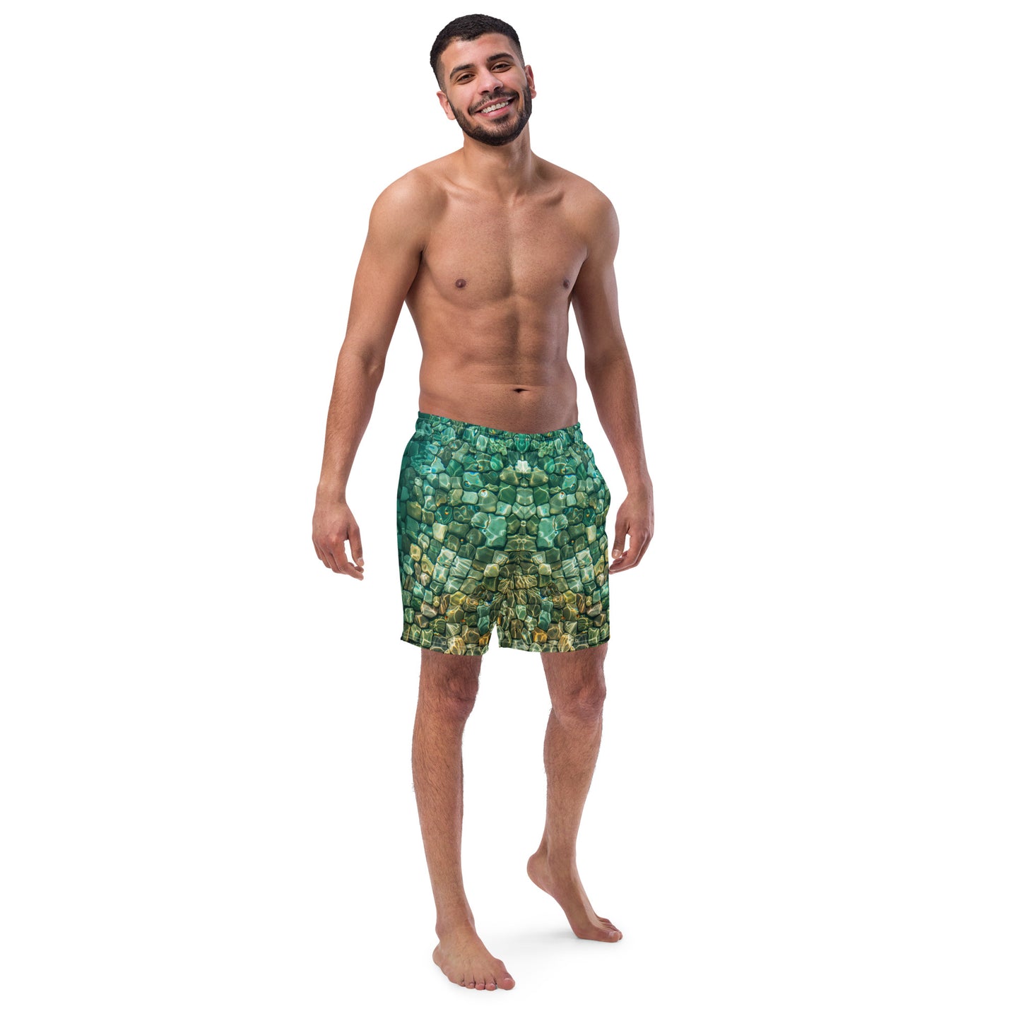 Pool Mosaic - Men's swim trunks