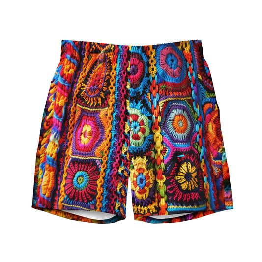 Mexican Crochet - Men's swim trunks