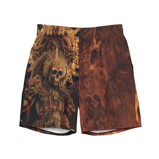 Mictlāntēcutli - Men's swim trunks