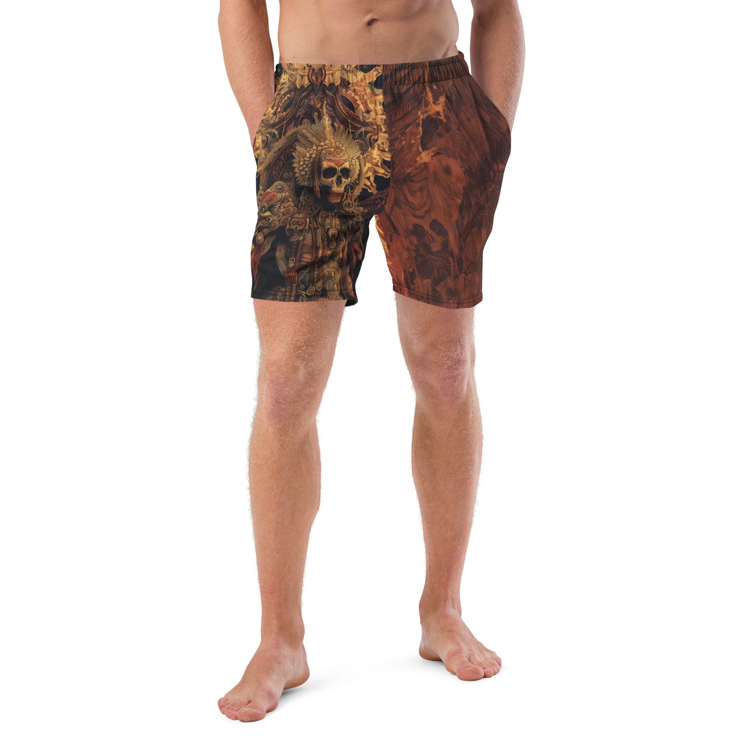 Mictlāntēcutli - Men's swim trunks