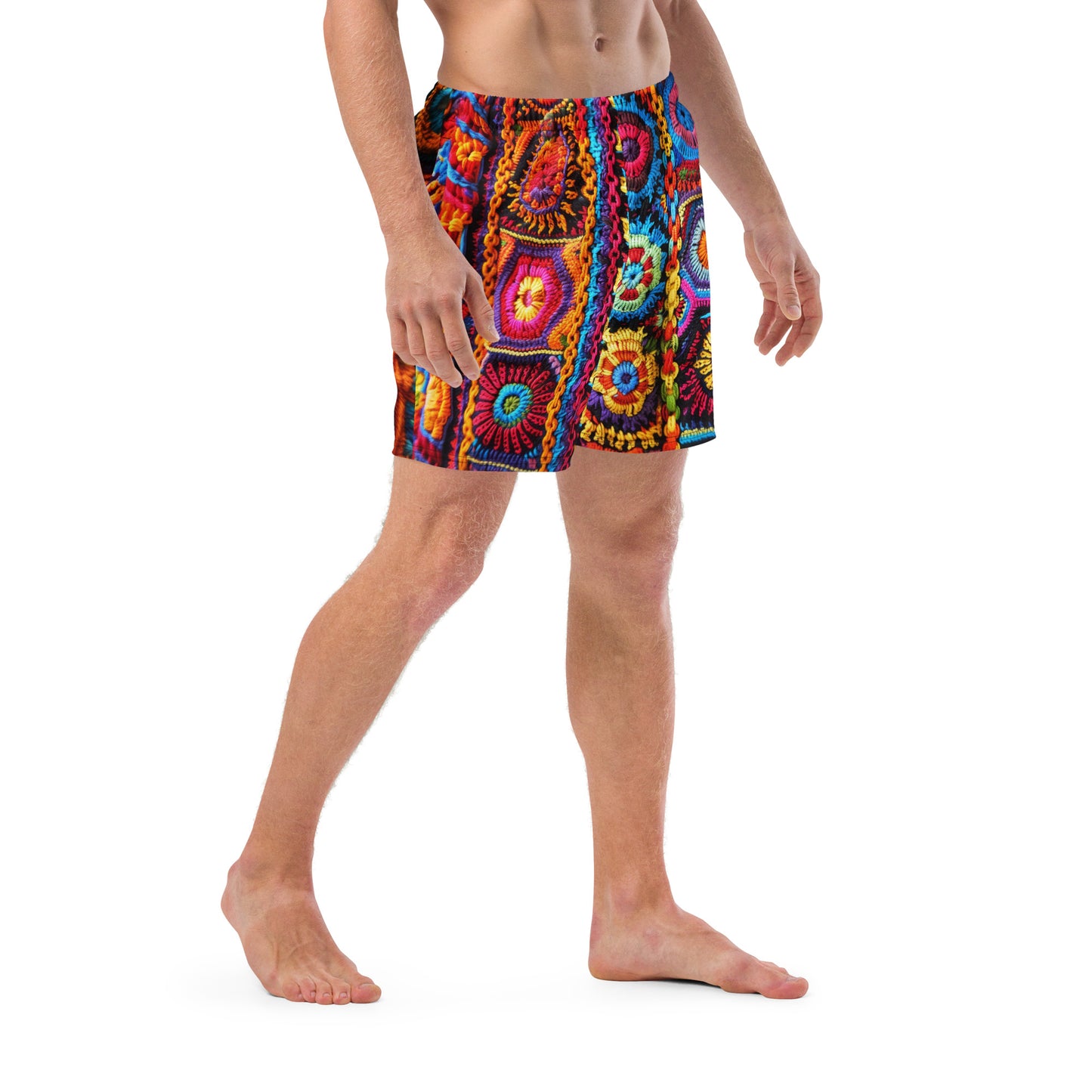 Mexican Crochet - Men's swim trunks