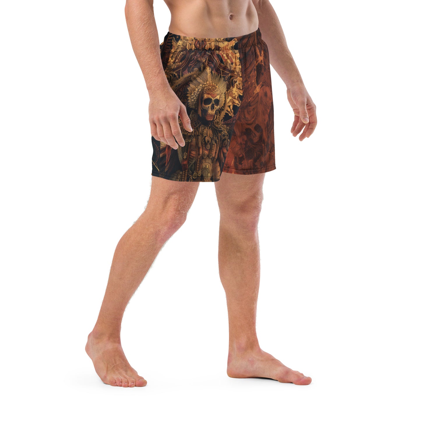 Mictlāntēcutli - Men's swim trunks