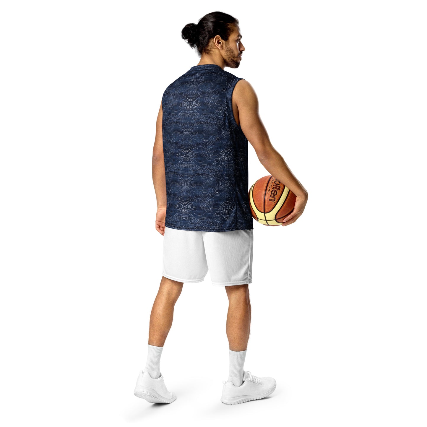 Embroidery Polynesian - basketball jersey