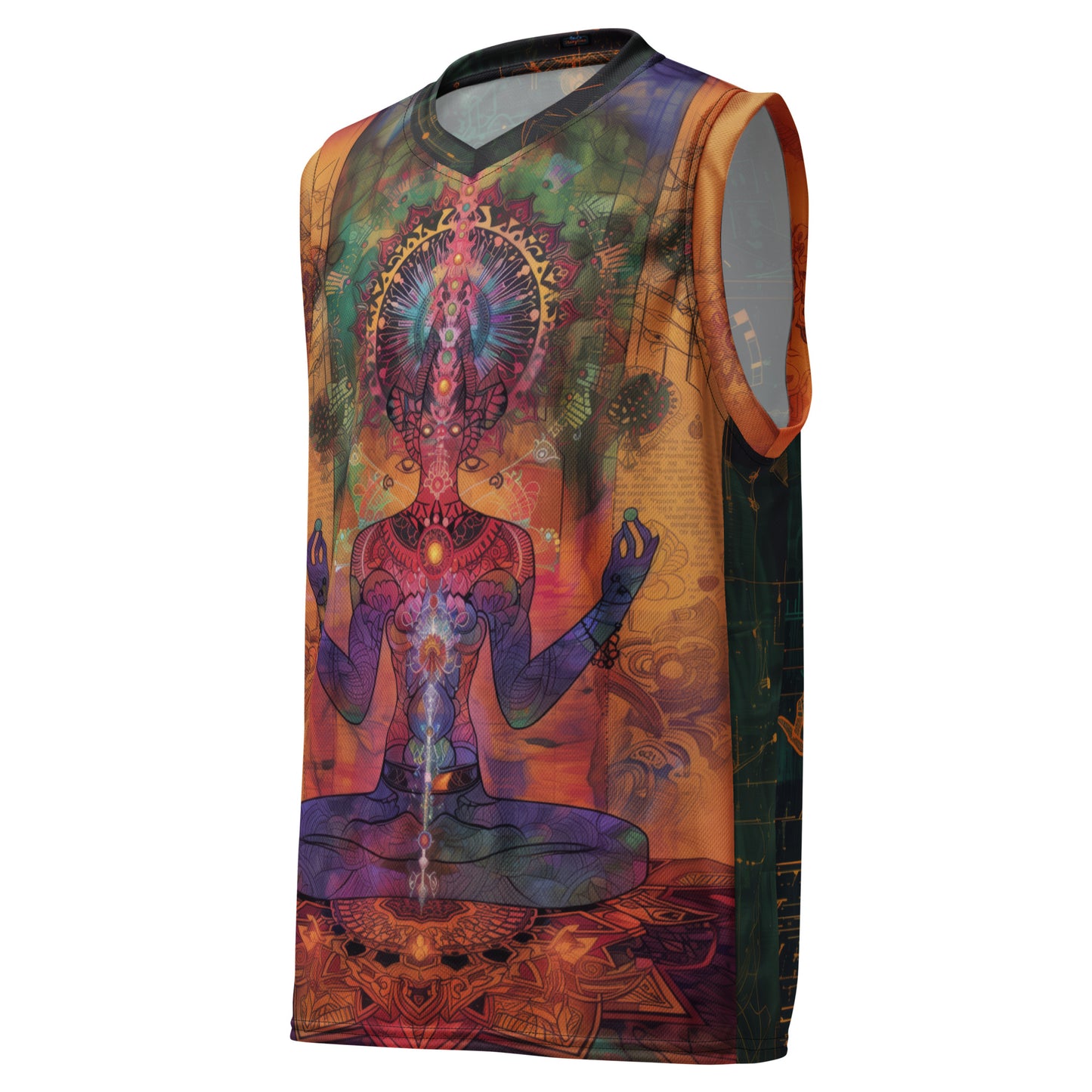 Yoga Matrix moda 2 - unisex basketball jersey