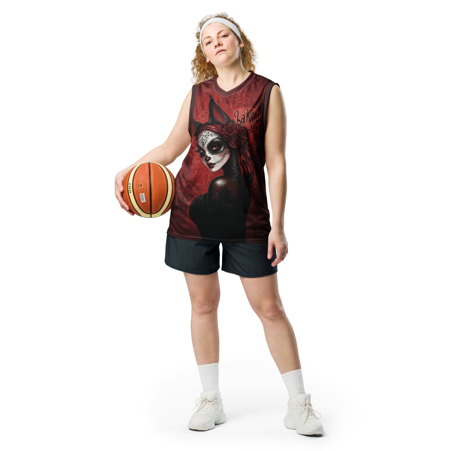 La Kitty Katrina - unisex basketball jersey