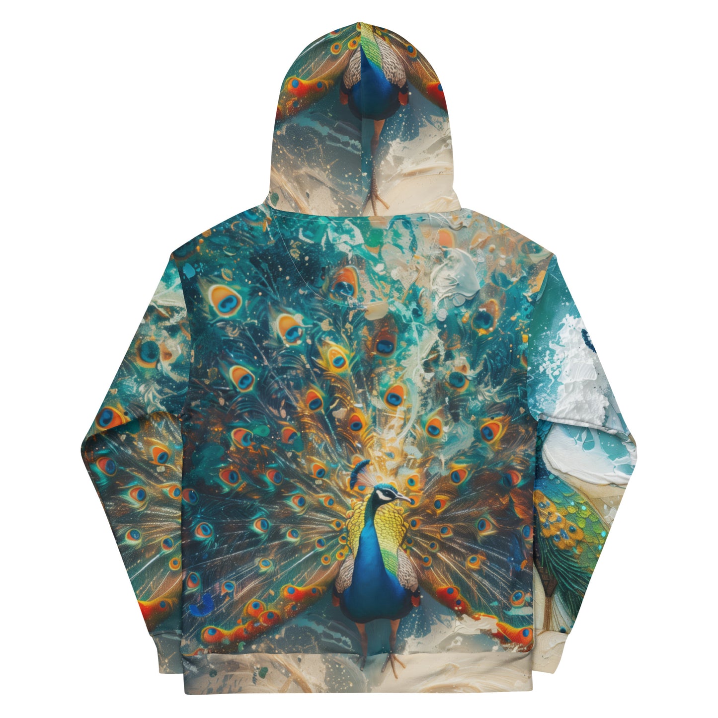 Two Peacocks - Unisex Hoodie