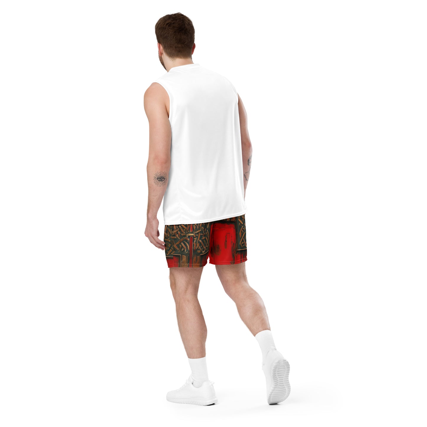 Cross Armor - Unisex mesh shorts