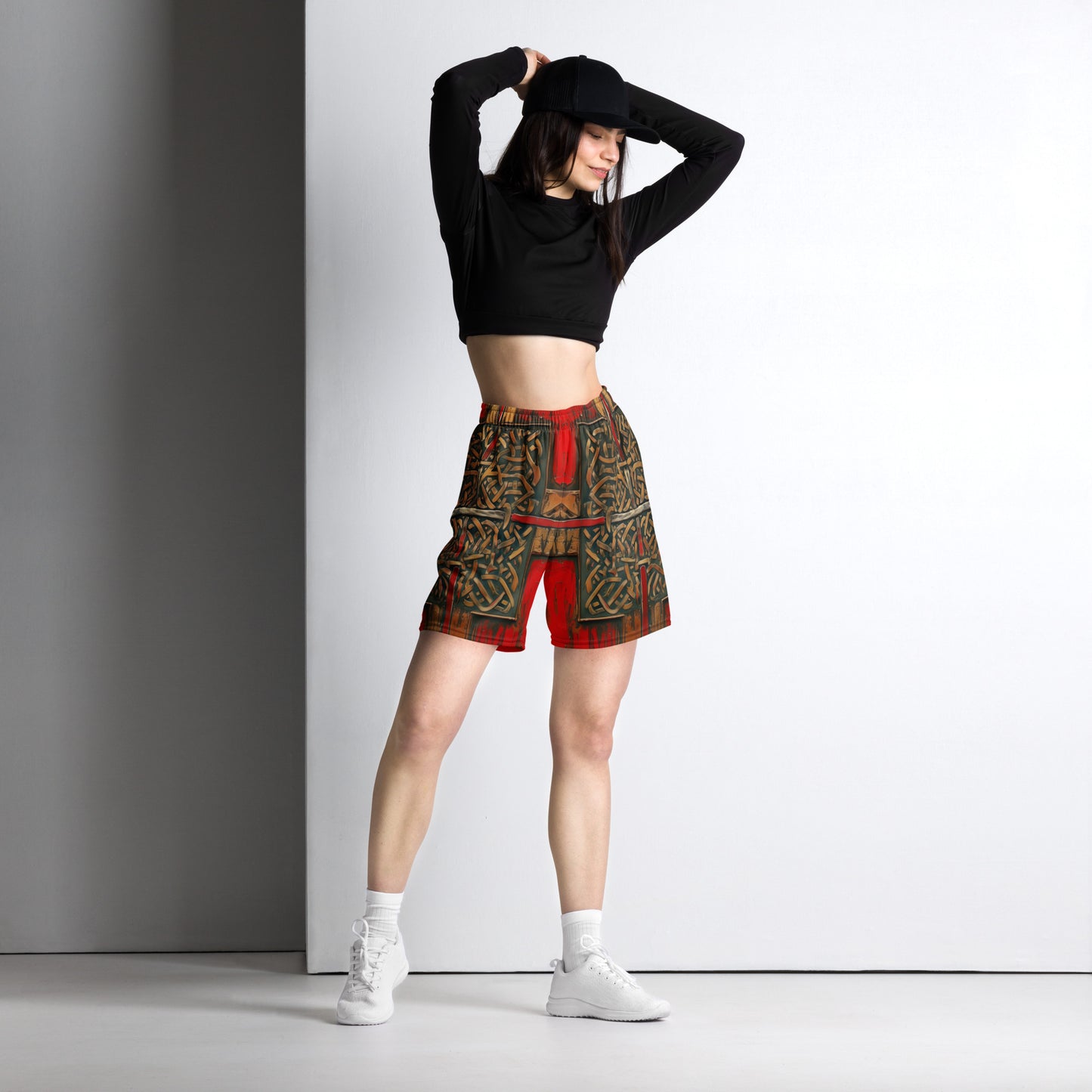 Cross Armor - Unisex mesh shorts