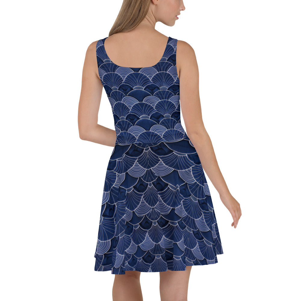 Sashiko - Skater Dress