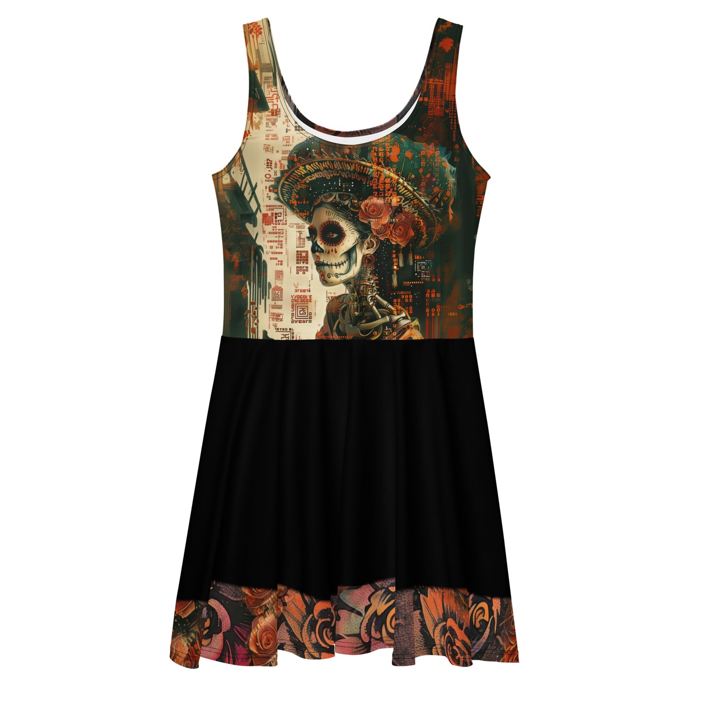 La Catrina - Skater Dress