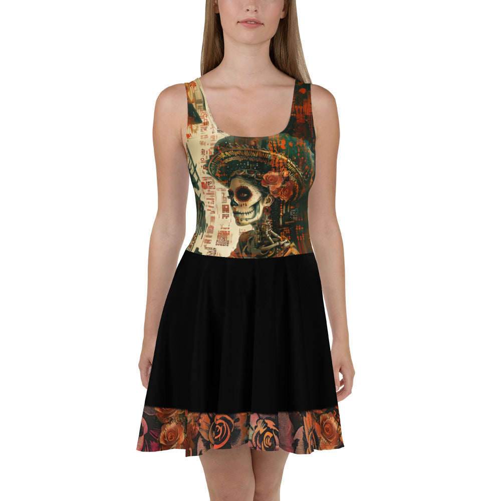 La Catrina - Skater Dress