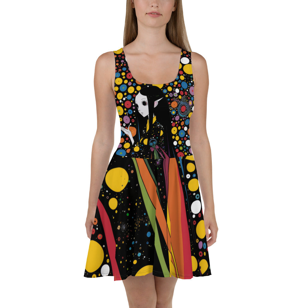 Elf of the 60s - Skater Dress