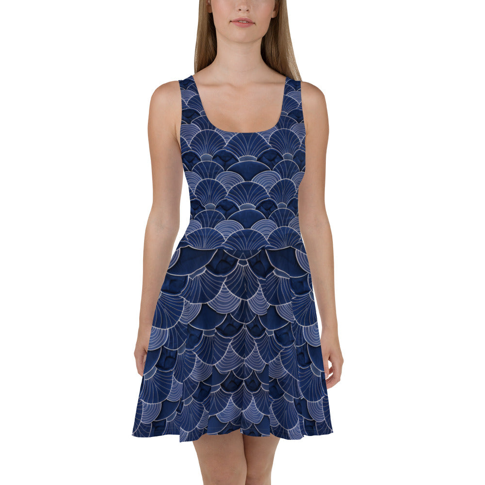 Sashiko - Skater Dress