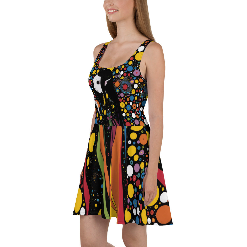 Elf of the 60s - Skater Dress