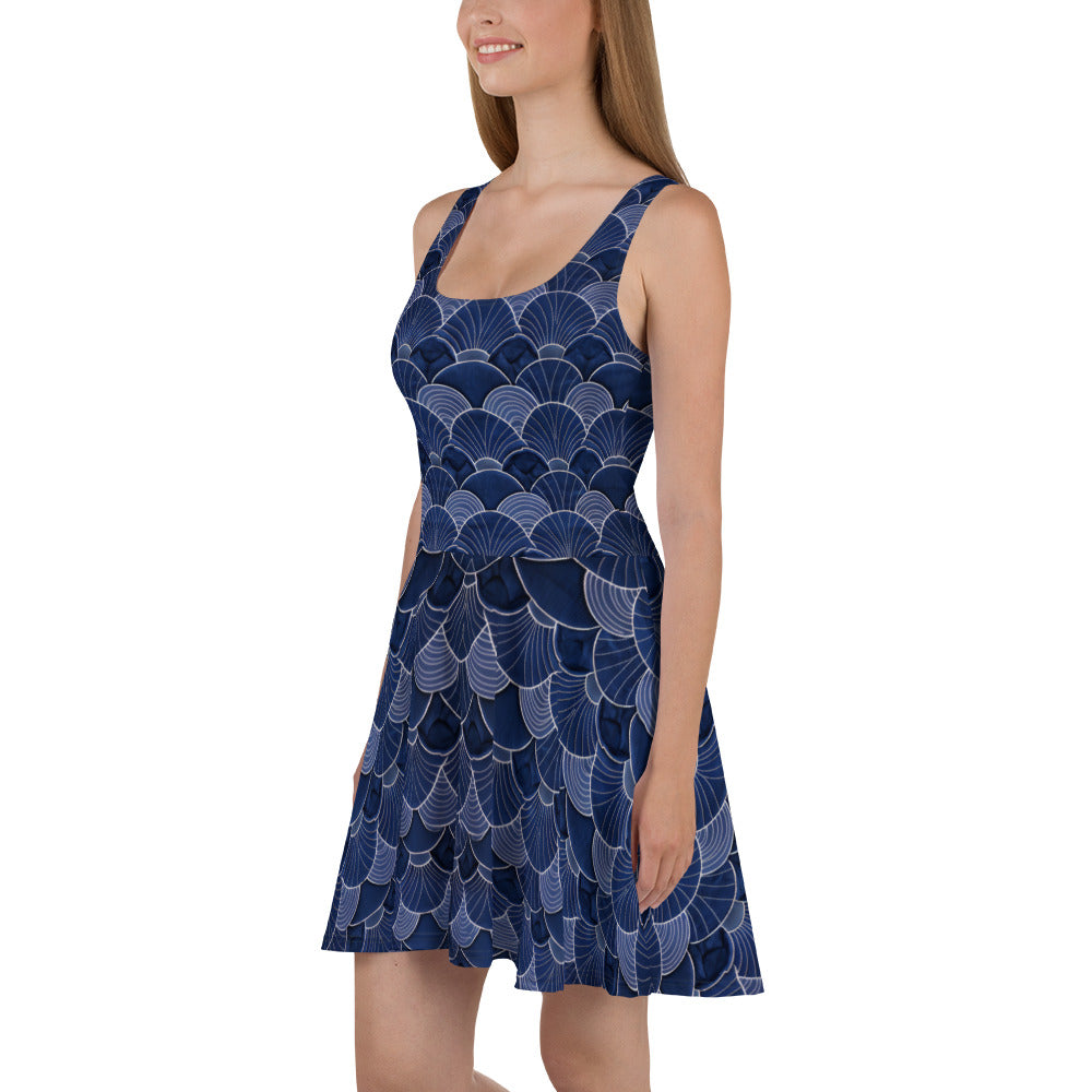 Sashiko - Skater Dress