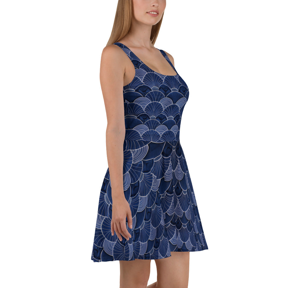 Sashiko - Skater Dress