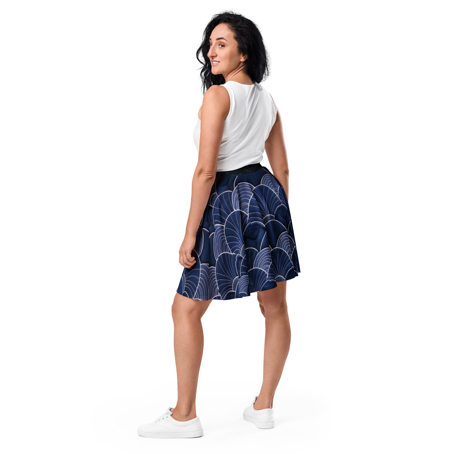 Sashiko - Skater Skirt