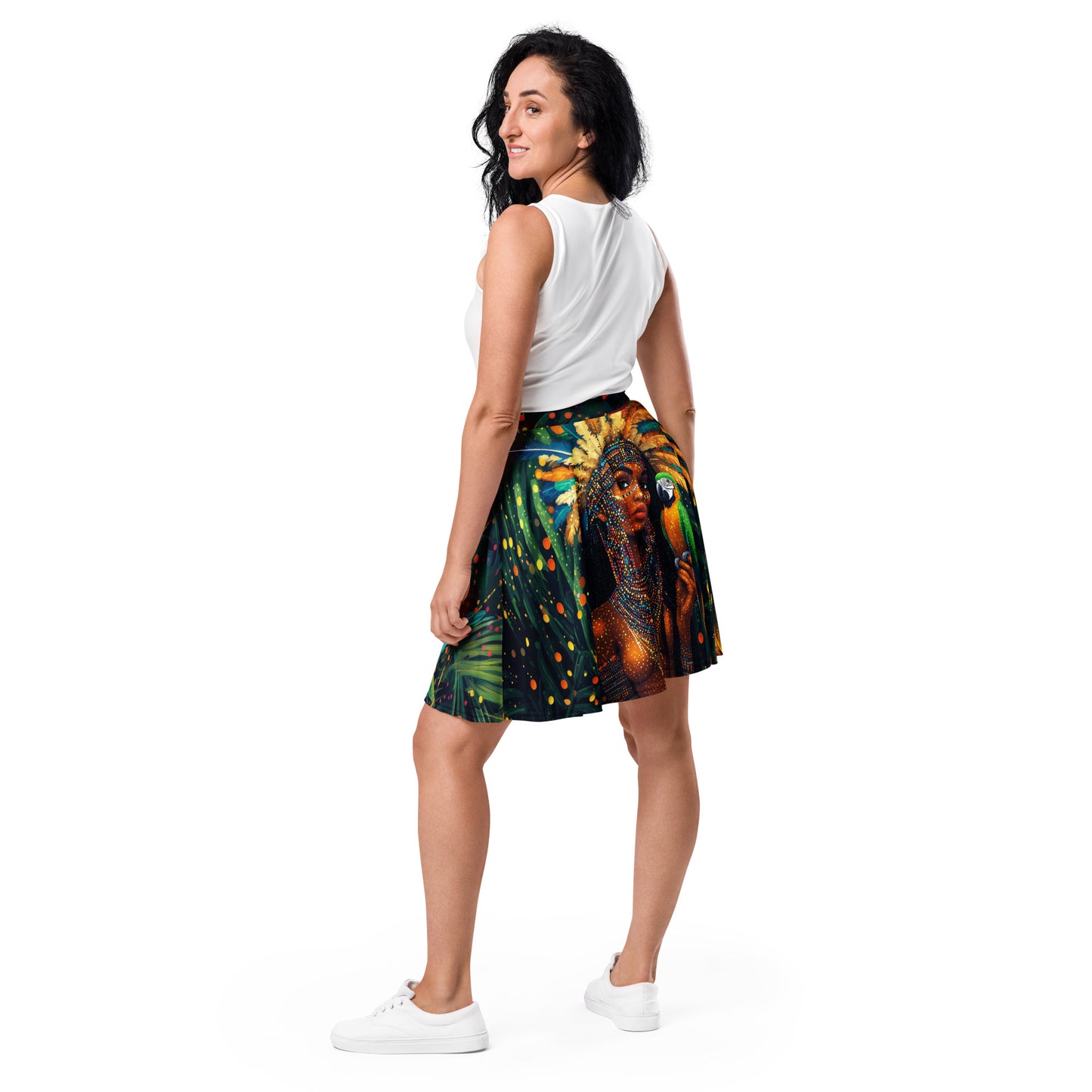 Princesa Amazônica - Skater Skirt