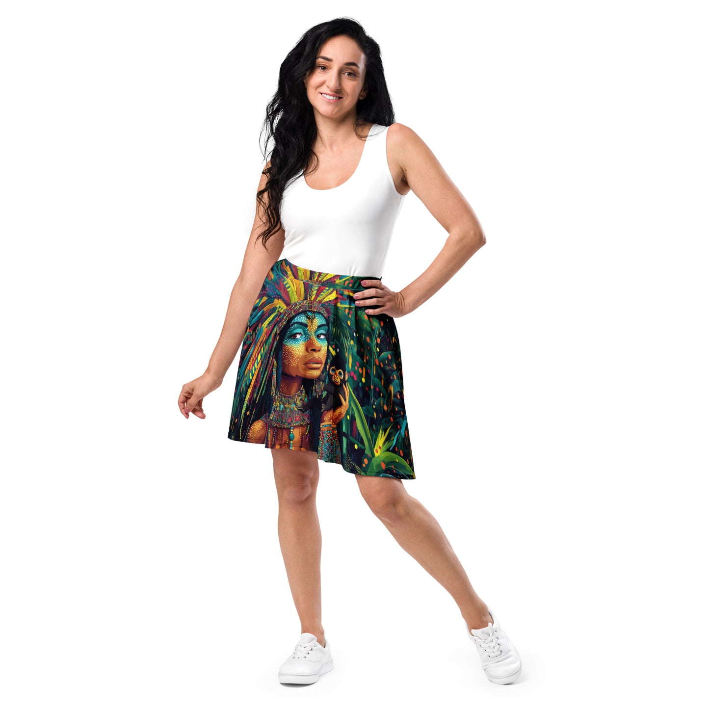 Princesa Amazônica - Skater Skirt