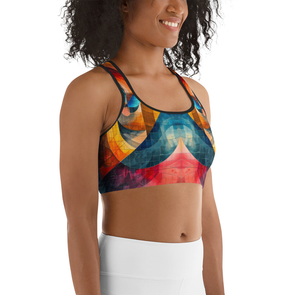 Folded Space - Sports bra