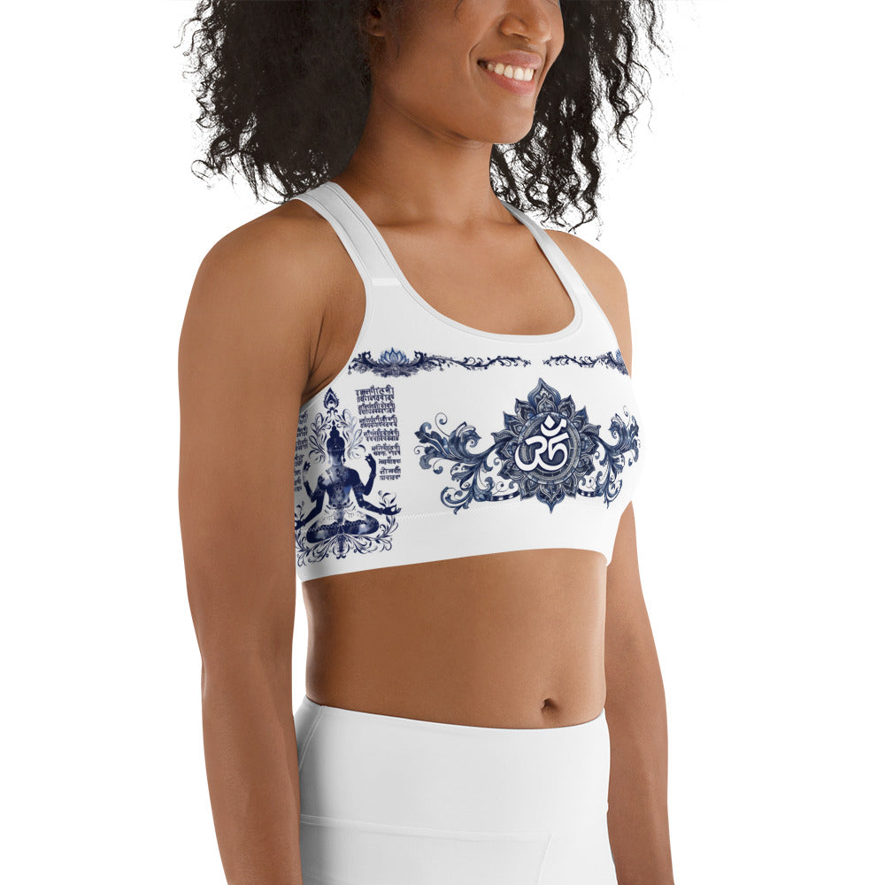 Faux Sanskrit - Sports bra