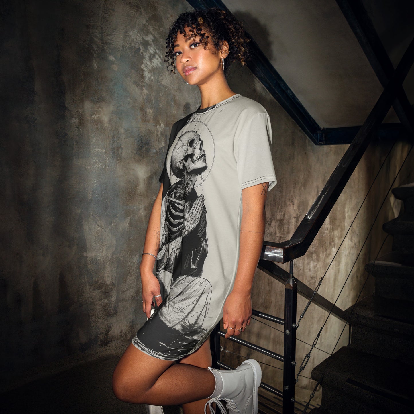 Oracion del Muerto - T-shirt dress