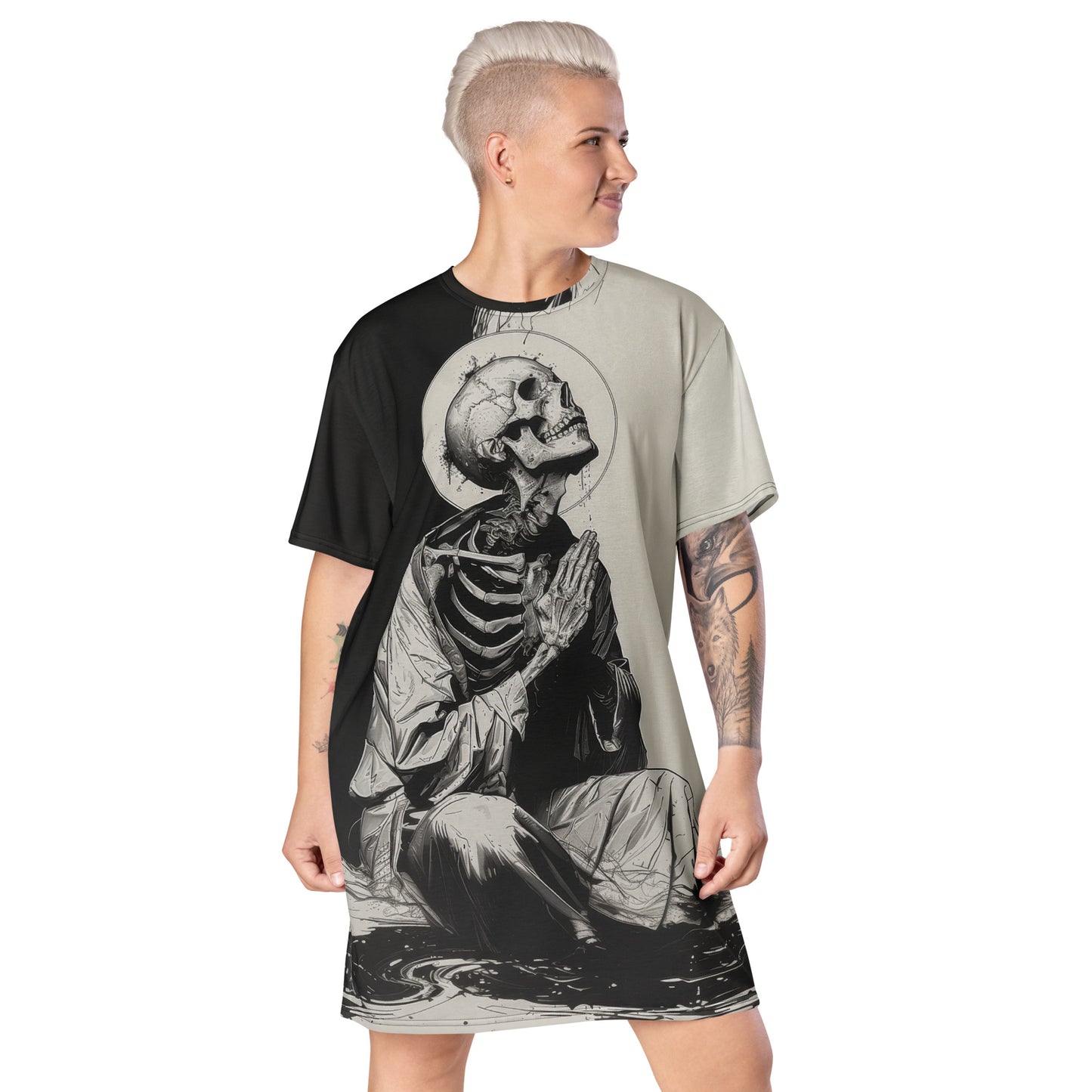 Oracion del Muerto - T-shirt dress