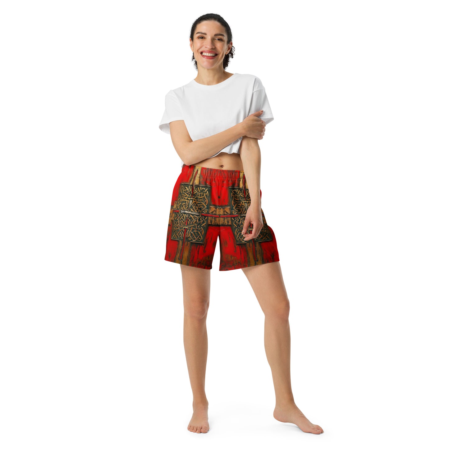 Cross Armor - Unisex Athletic Long Shorts