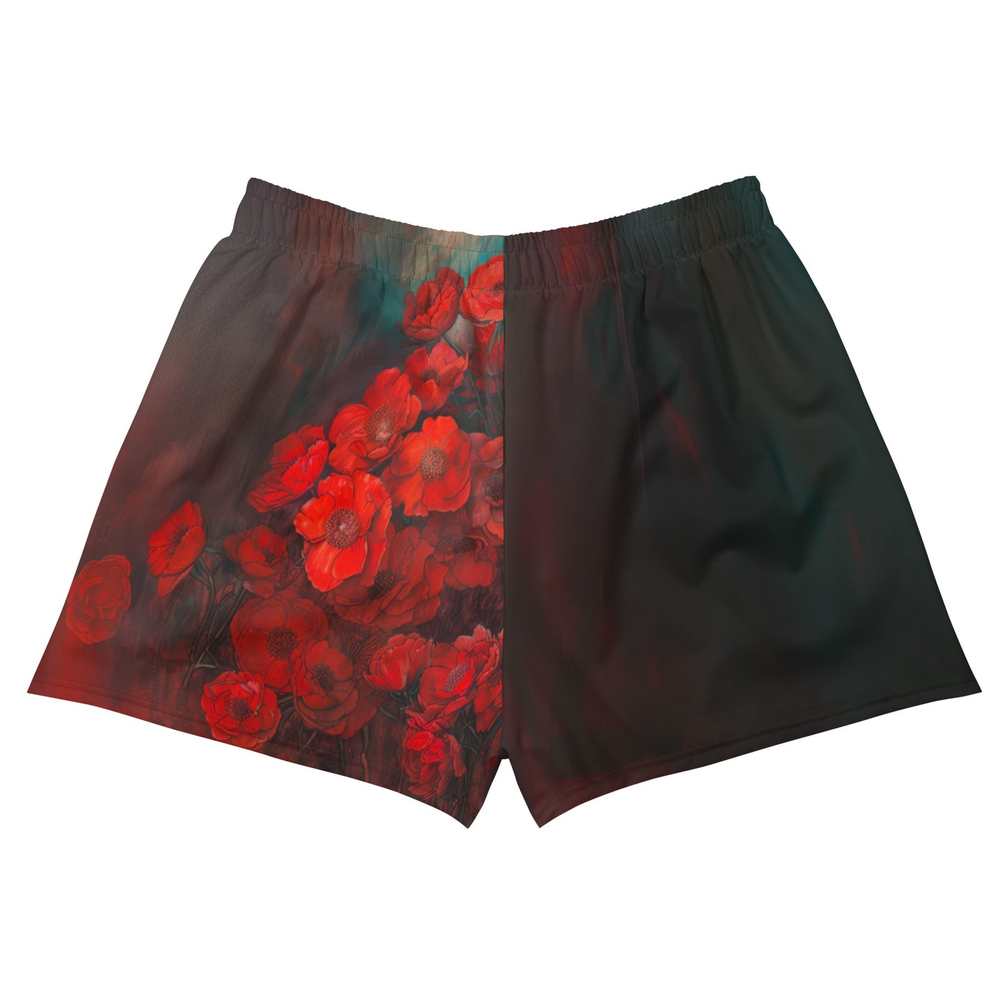 Las Rosas Rojas - Unisex Athletic Shorts