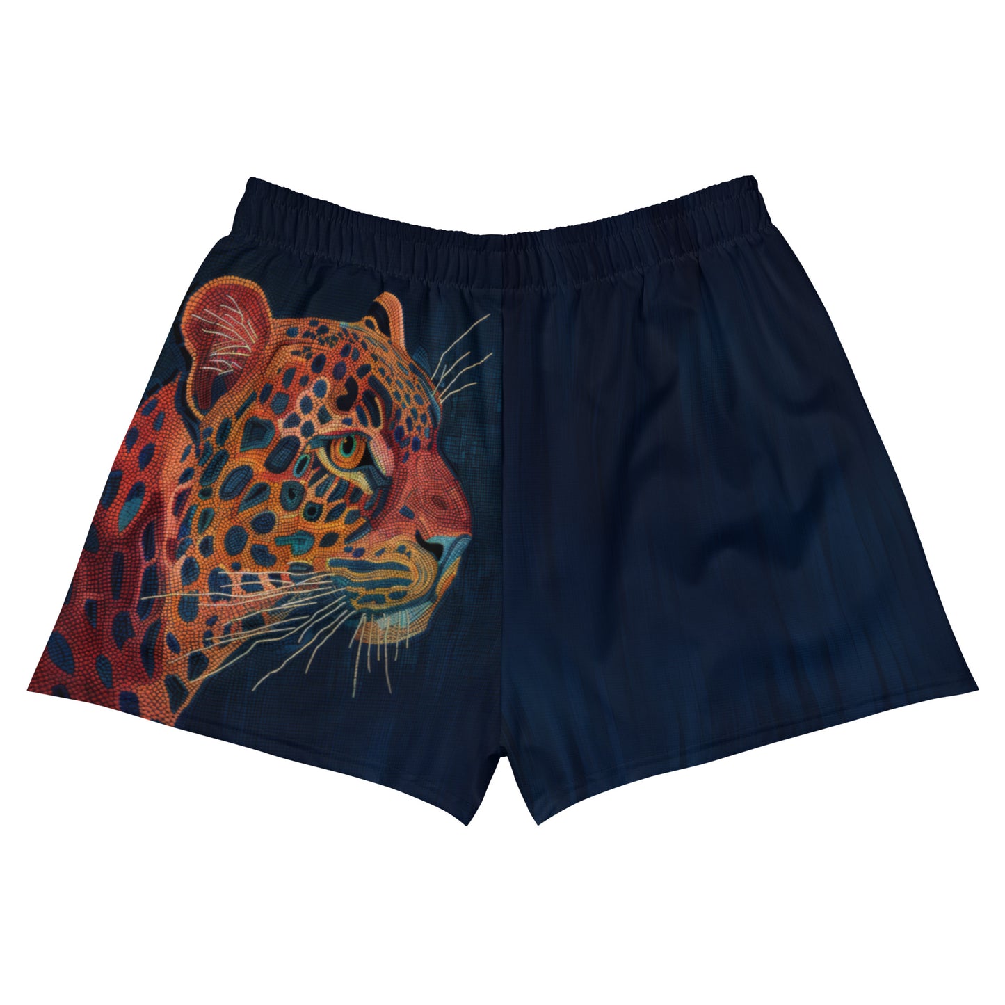 Sashiko Tiger - Unisex Athletic Shorts