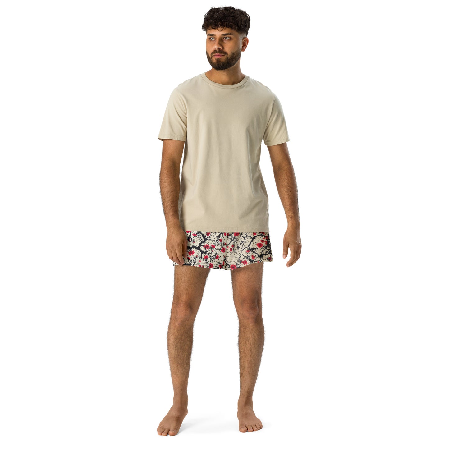 Rouge Blossoms - Unisex Athletic Shorts