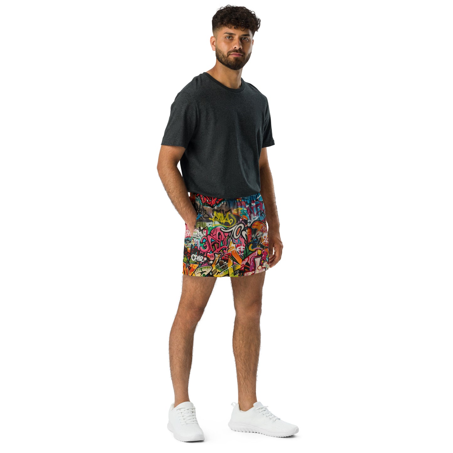 Graffiti - Unisex Athletic Shorts