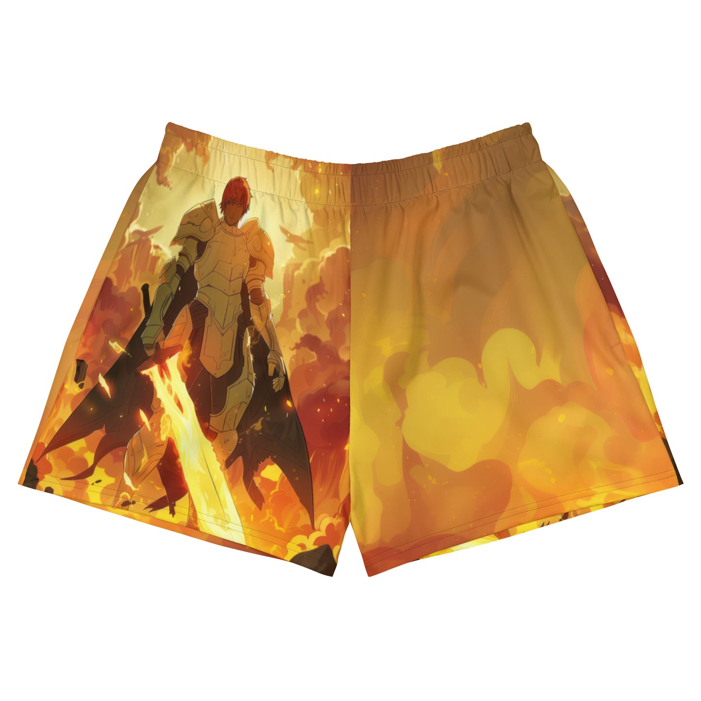 Paladin Field of Flames - Unisex Athletic Shorts