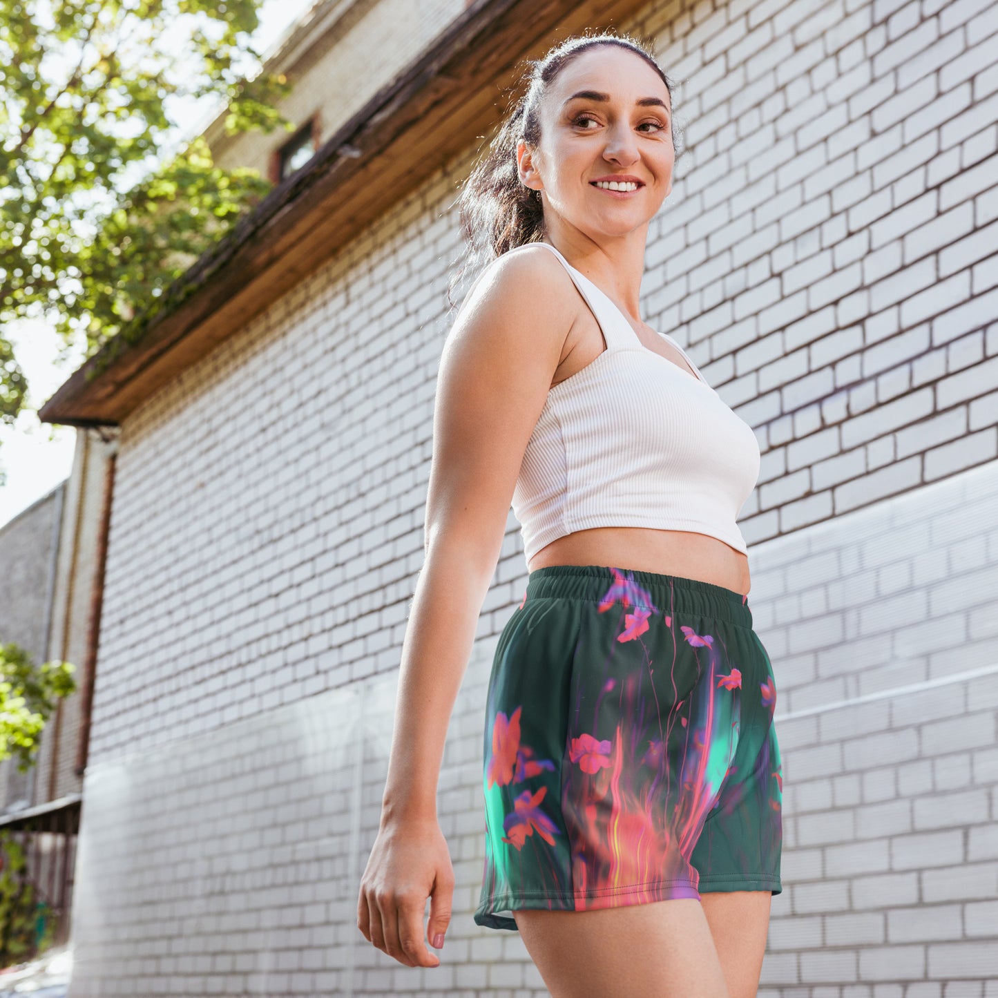 Chromatic Aberration - Unisex Athletic Shorts