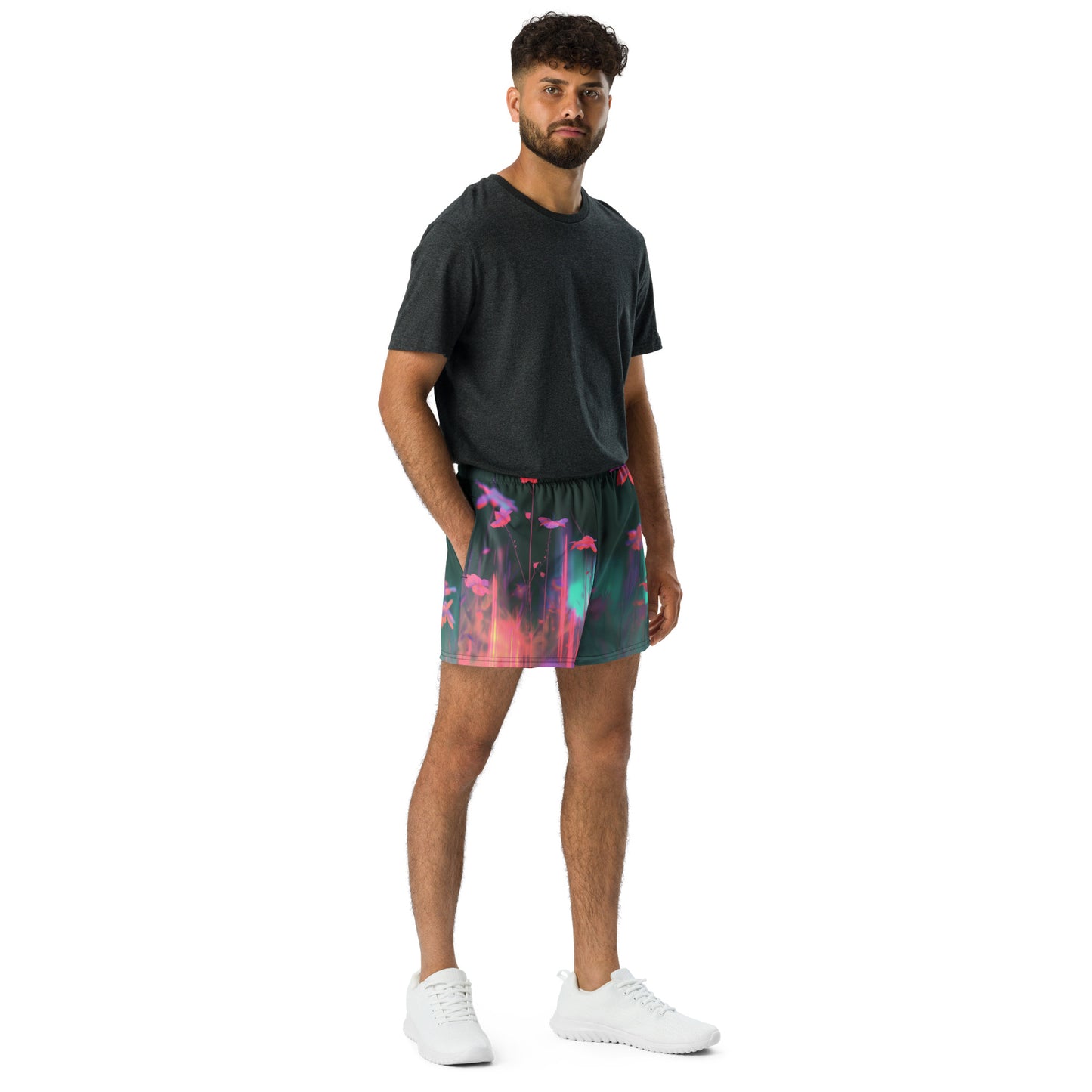 Chromatic Aberration - Unisex Athletic Shorts