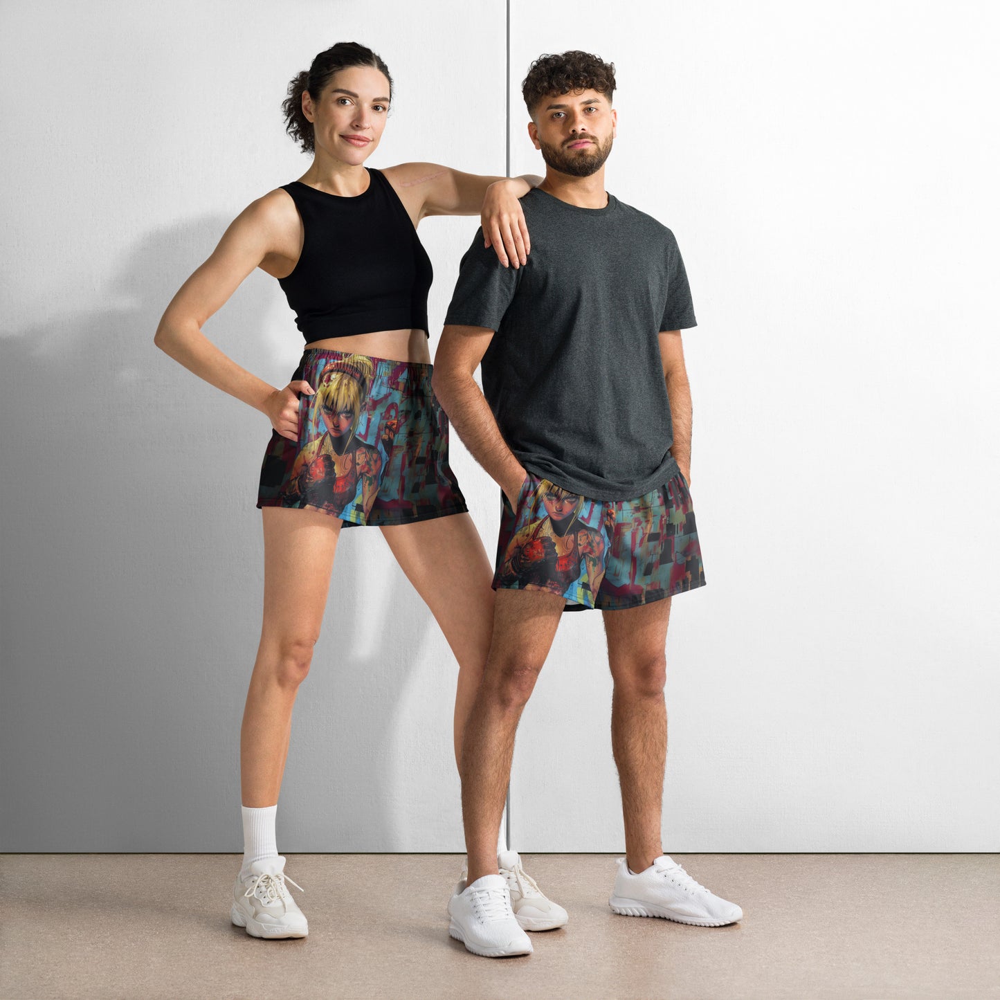 Bokushingu no On'nanoko - Unisex Athletic Shorts