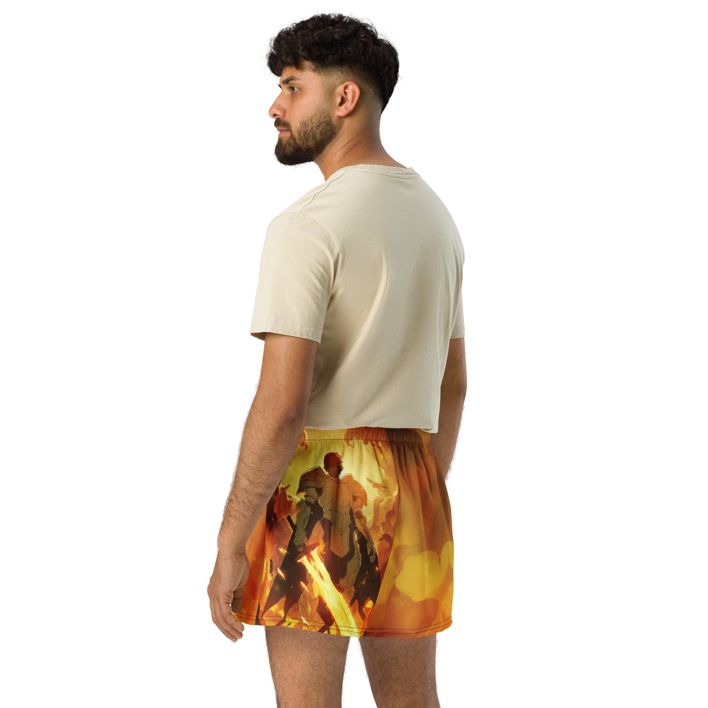 Paladin Field of Flames - Unisex Athletic Shorts