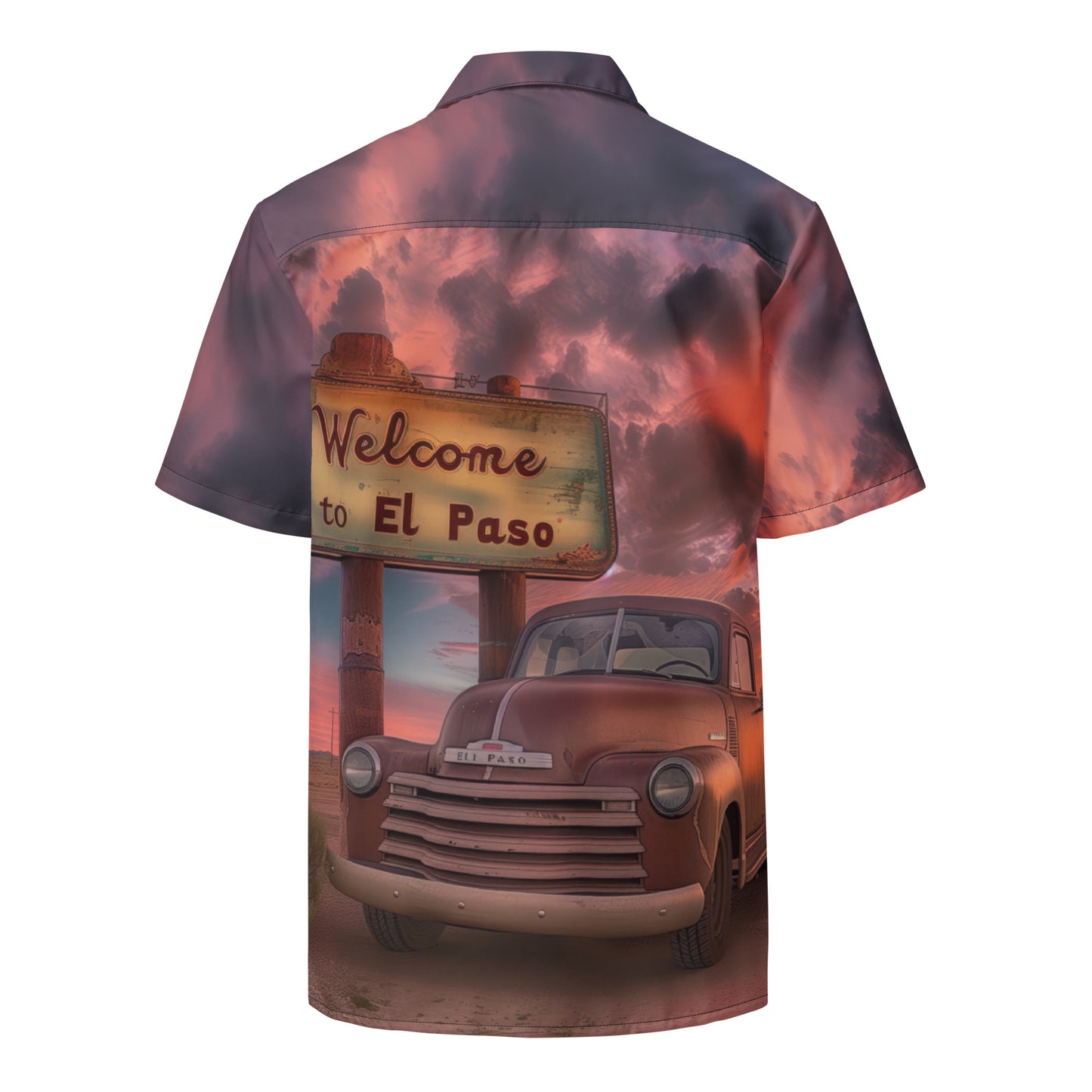 El Paso Texas - Unisex button shirt