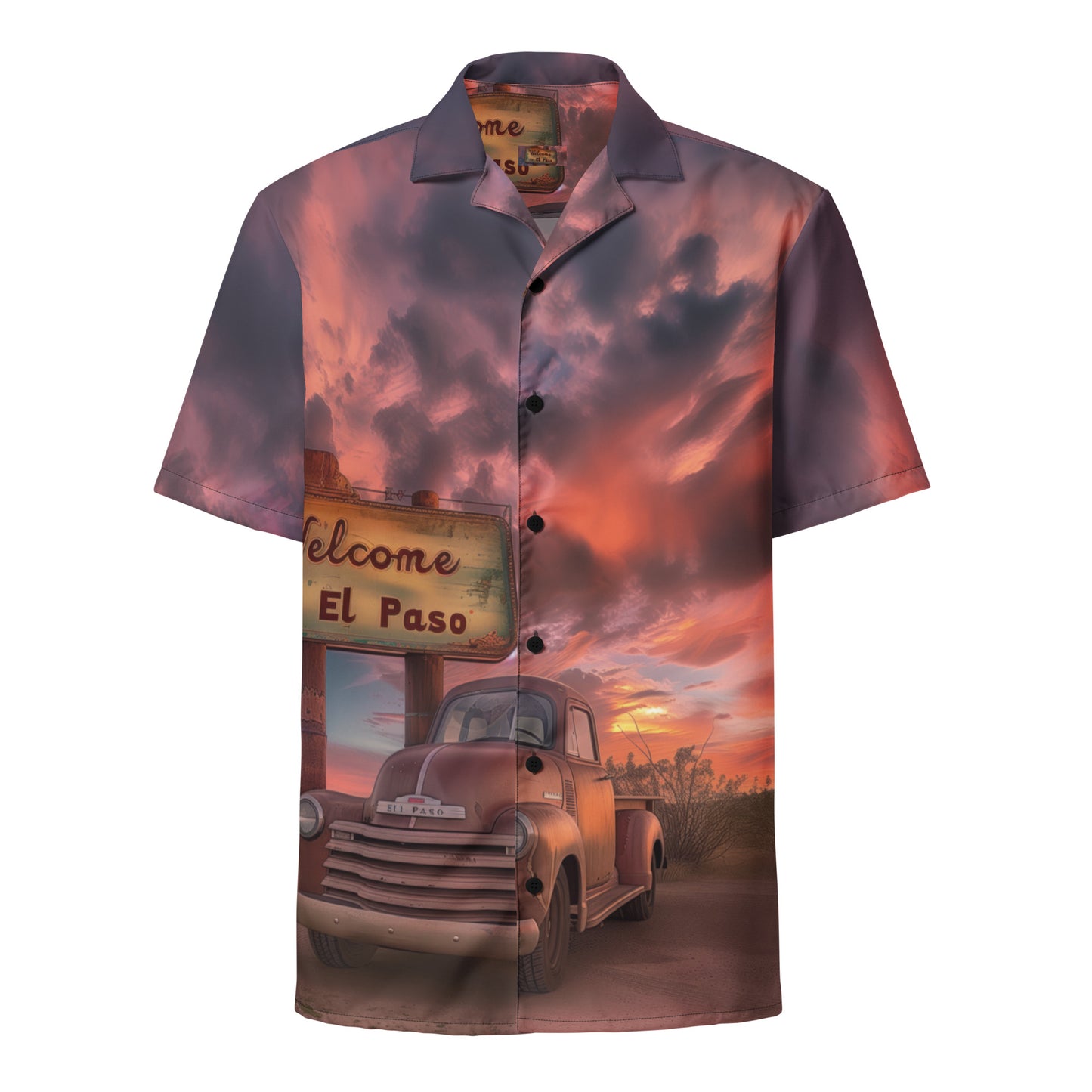 El Paso Texas - Unisex button shirt