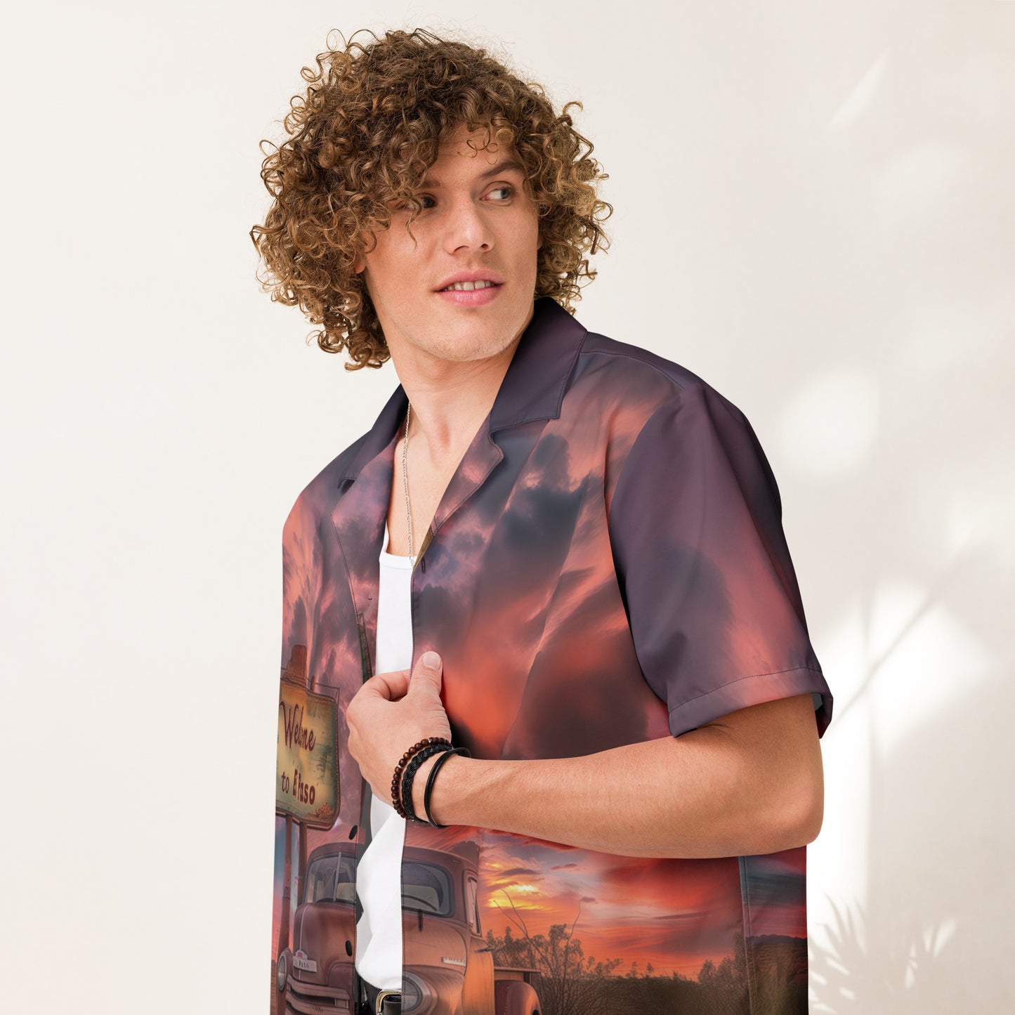 El Paso Texas - Unisex button shirt