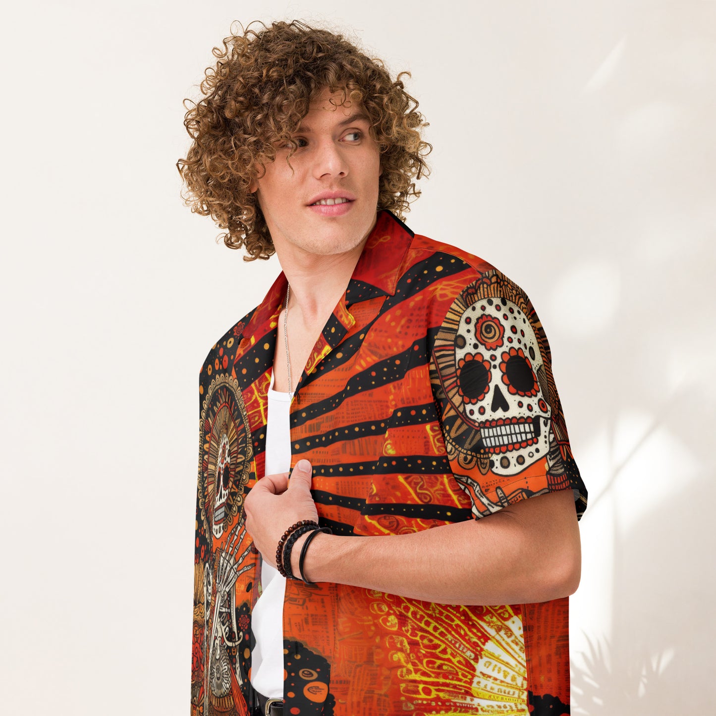 Tlaco Tonatiuh - Unisex button shirt