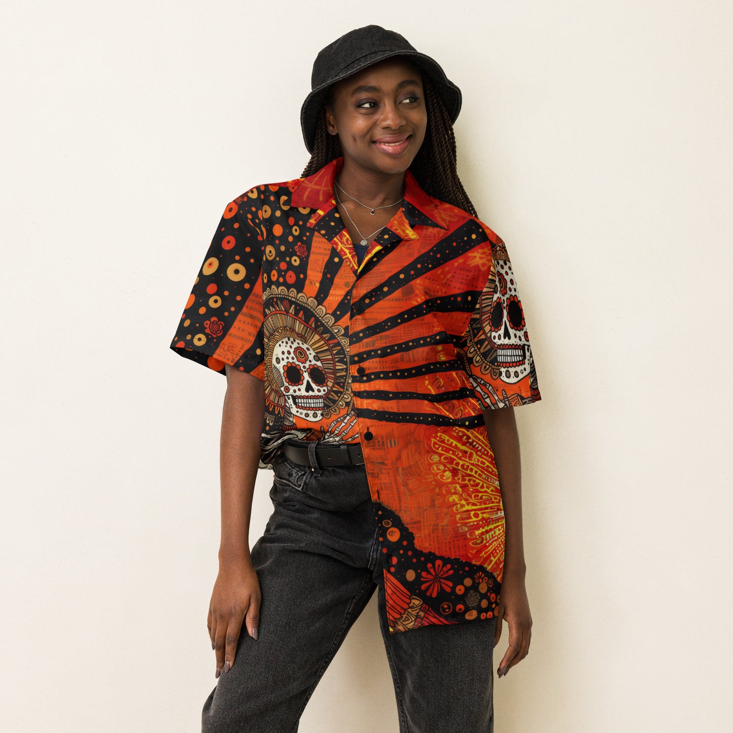Tlaco Tonatiuh - Unisex button shirt
