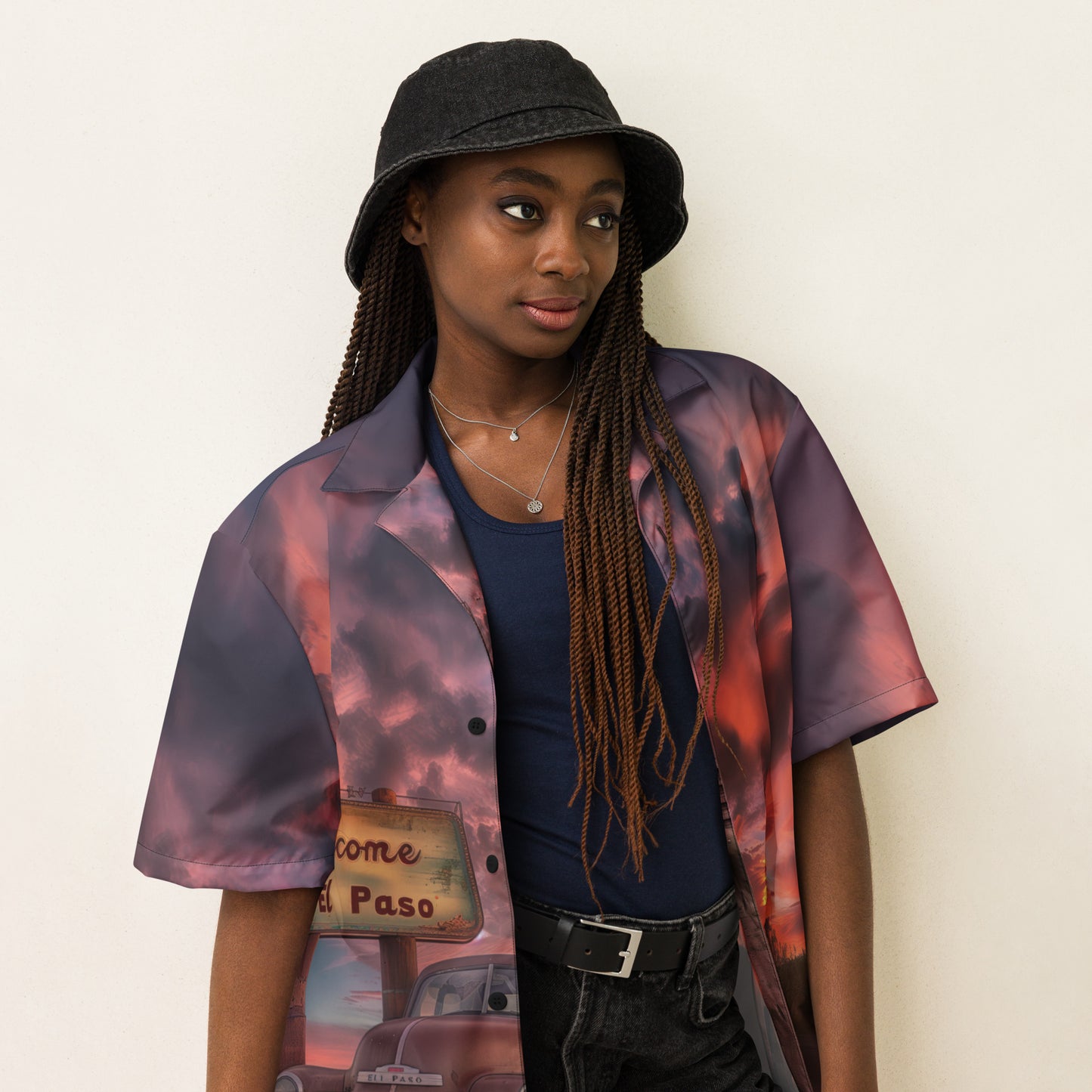 El Paso Texas - Unisex button shirt