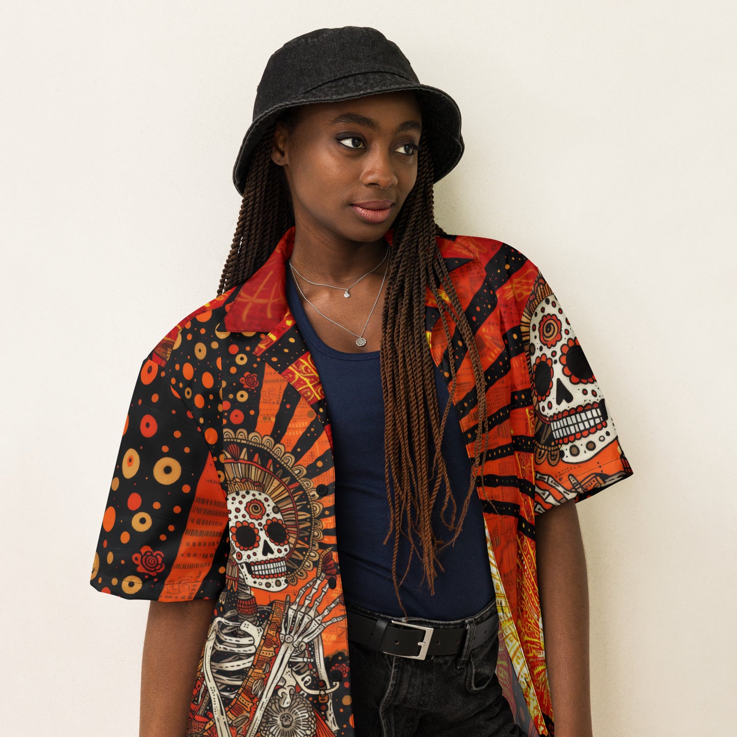 Tlaco Tonatiuh - Unisex button shirt