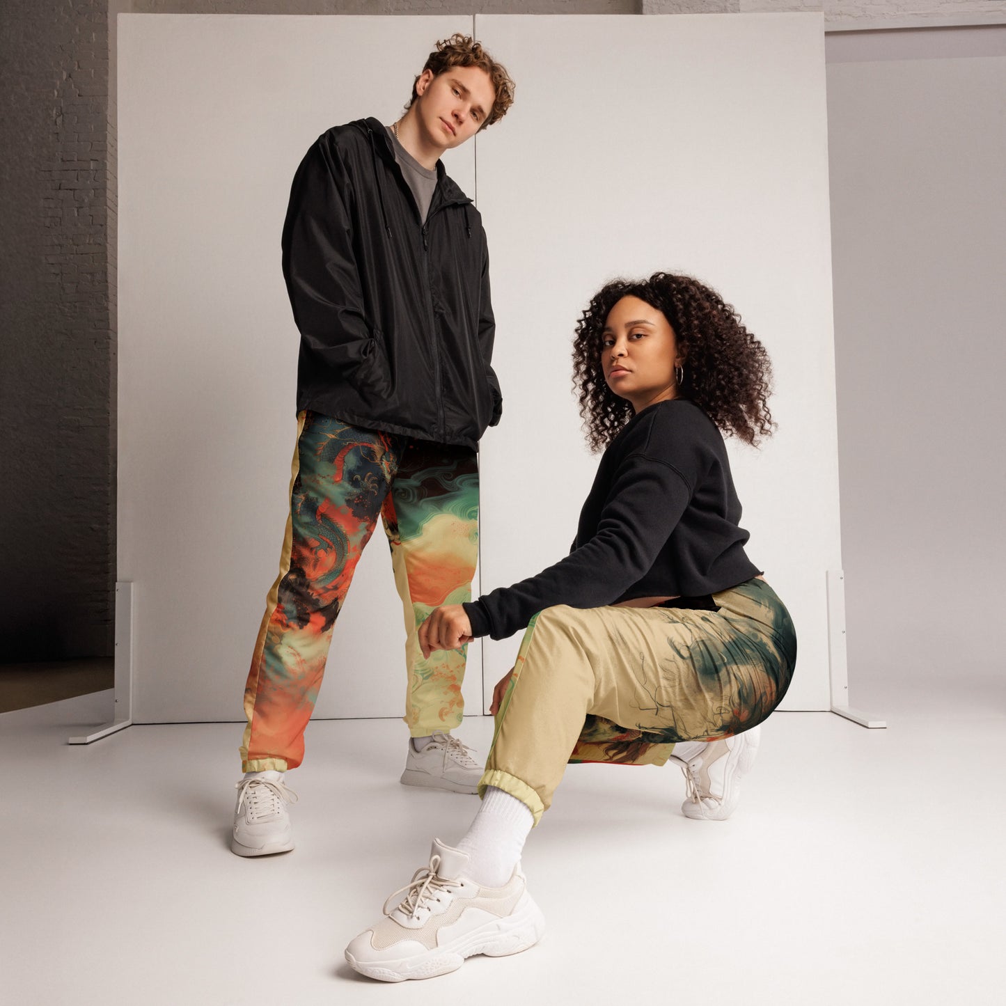 Dragon in the Clouds - Unisex track pants