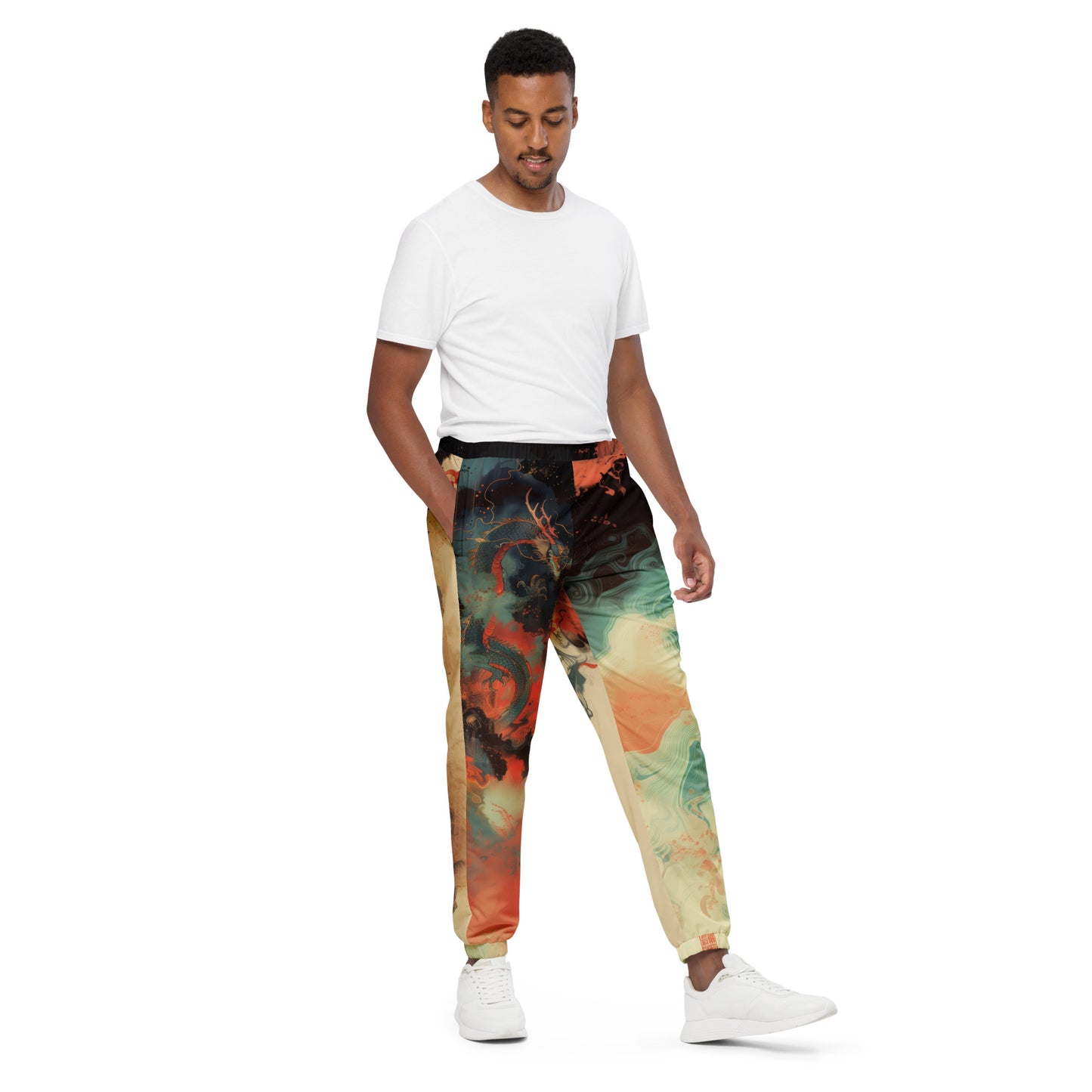 Dragon in the Clouds - Unisex track pants