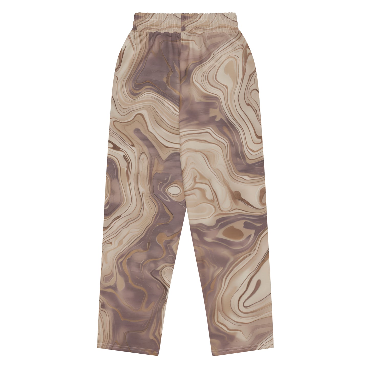 Marble Wood - Wide-leg joggers